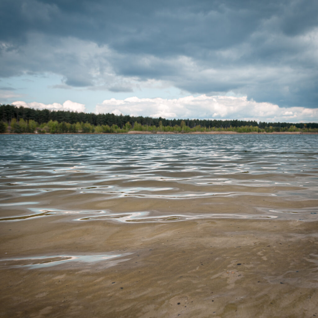 La plage du Sahara de Lommel lors d'une balade photo.