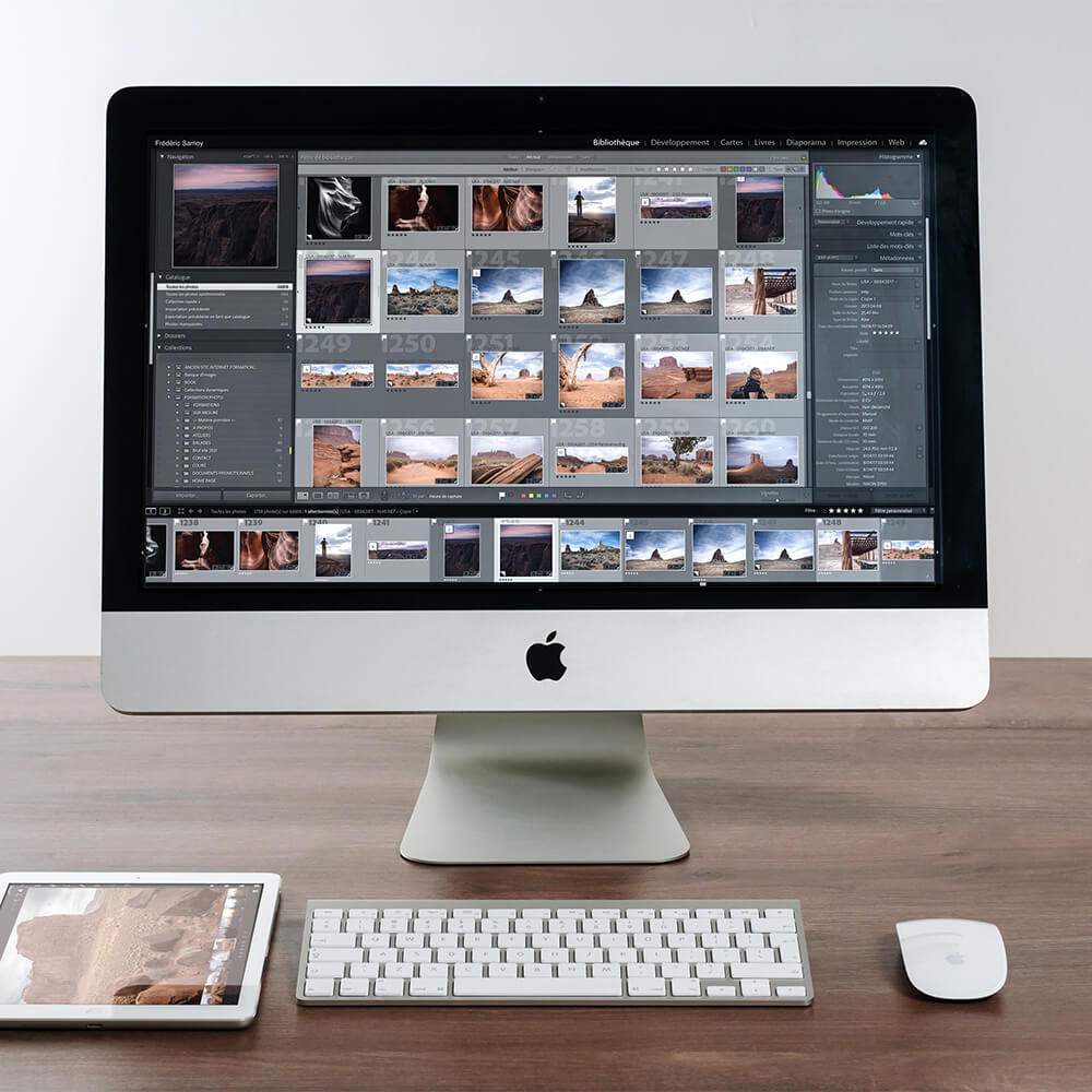 Formation retouche photo avec Lightroom Classic. Organiser sa photothèque.